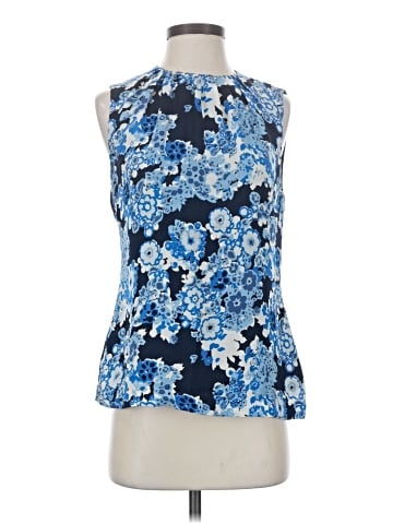 Tory Burch Sleeveless Silk Top (view 1)
