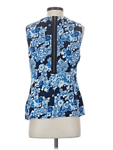 Tory Burch Sleeveless Silk Top (view 2)