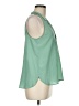 BB Dakota 100% Polyester Green Sleeveless Blouse Size M - photo 4