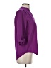 Brixon Ivy 100% Polyester Purple 3/4 Sleeve Blouse Size XS - photo 4