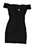 Bebe Solid Black Cocktail Dress Size XXS - photo 1