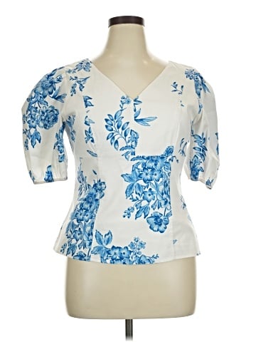 Rachel Parcell Short Sleeve Blouse (view 1)