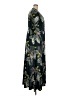 Mlle Gabrielle Tropical Black Casual Dress Size 2X - photo 4