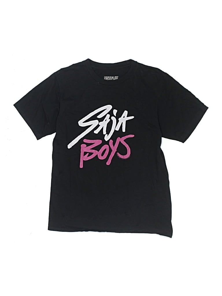 Pre-owned Assorted Brands Kids' Short Sleeve T-shirt In Black