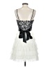 Deb 100% Polyester Ivory Cocktail Dress Size 3 - photo 2