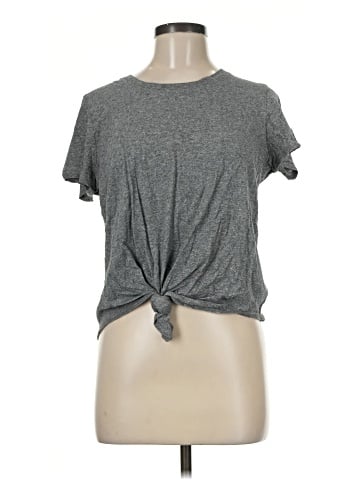 Madewell Knot-Front Tee (view 1)