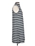 Gap Stripes Gray Casual Dress Size S - photo 4