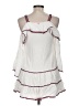 Red Carter 100% Rayon White Casual Dress Size EU 40 / US 10 - photo 2