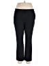 Halogen Solid Black Dress Pants Size 14 - photo 1