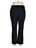 Halogen Solid Black Dress Pants Size 14 - photo 2