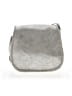 Studio One 100% Leather Silver Leather Crossbody Bag One size - photo 3