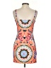 Mara Hoffman 100% Polyester Paisley Orange Cocktail Dress Size 4 - photo 2