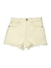 Madewell Ivory Denim Shorts Size 26 waist - photo 1