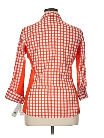 Zac & Rachel 3/4 Sleeve Button-Down Shirt (view 2)