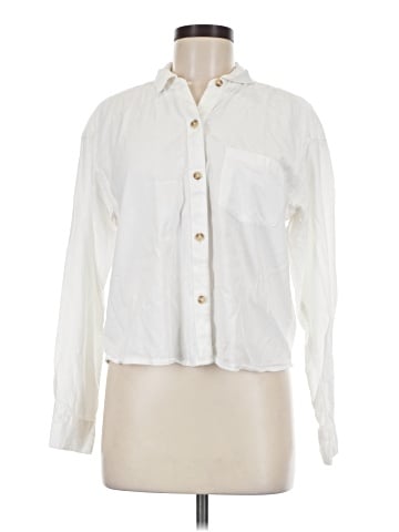 Abercrombie & Fitch Long Sleeve Button-Down Shirt (view 1)