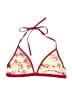 H&M Print Red Swimsuit Top Size Lg (36C) - photo 1