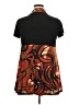YUMMY PLUS Black Short Sleeve Blouse Size 1X - photo 2