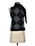 H&M Argyle Black Sweater Vest Size S - photo 1