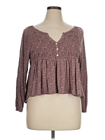 Lucky Brand Long Sleeve Blouse (view 1)