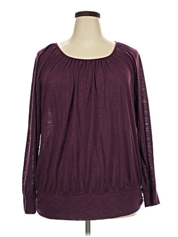 Lane Bryant 3/4 Sleeve T-Shirt (view 1)