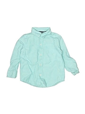 Janie and Jack Long Sleeve Button-Down Shirt (view 1)