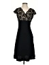 East5th 100% Polyester Black Cocktail Dress Size 4 Petite - photo 1