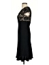 East5th 100% Polyester Black Cocktail Dress Size 4 Petite - photo 5