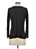 Nic + Zoe Metallic Black Pullover Sweater Size S - photo 2