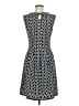 Max Studio Graphic Black Casual Dress Size M - photo 2