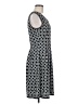 Max Studio Graphic Black Casual Dress Size M - photo 4