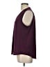 Vince Camuto 100% Polyester Burgundy Sleeveless Blouse Size L - photo 5