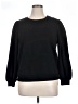 Who What Wear Solid Black Pullover Sweater Size XL - photo 1