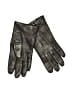 Coach 100% Leather Gray Gloves Size 7 - photo 1