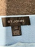St. John Solid Blue Wool Skirt Size 8 - photo 4