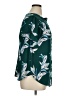 41Hawthorn 100% Polyester Tropical Teal Short Sleeve Blouse Size 1X - photo 4