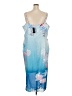 City Chic 100% Polyester Tie-dye Blue Casual Dress Size 24 Plus (XXL) - photo 2