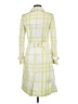 Burberry Yellow Trenchcoat Size 6 - photo 2