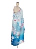 City Chic 100% Polyester Tie-dye Blue Casual Dress Size 24 Plus (XXL) - photo 4