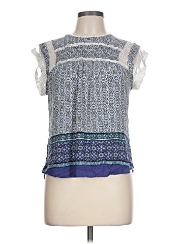 Pale Sky Sleeveless Blouse (view 1)