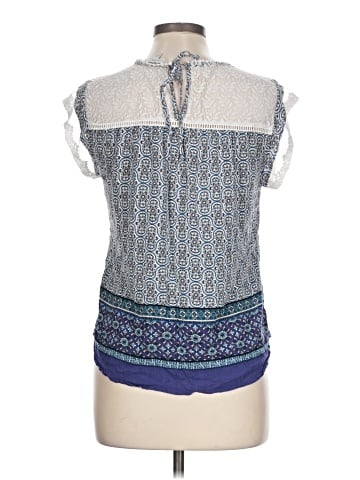 Pale Sky Sleeveless Blouse (view 2)