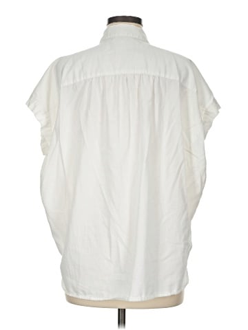 Madewell Central Shirt in Pure White (view 2)