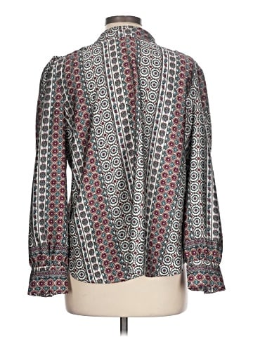 Ann Taylor LOFT Long Sleeve Blouse (view 2)