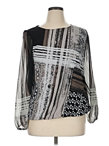 Alfani 3/4 Sleeve Blouse (view 1)