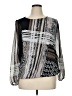 Alfani Silver 3/4 Sleeve Blouse Size XL - photo 1