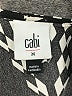 CAbi 100% Polyester Print Black Casual Dress Size M - photo 7