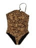 Sofia by Sofia Vergara Animal Print Gold One Piece Swimsuit Size S - photo 1