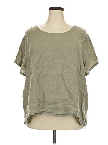 Tahari Short Sleeve Top (view 1)