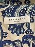 Equipment 100% Polyester Paisley Blue Long Sleeve Blouse Size S - photo 7