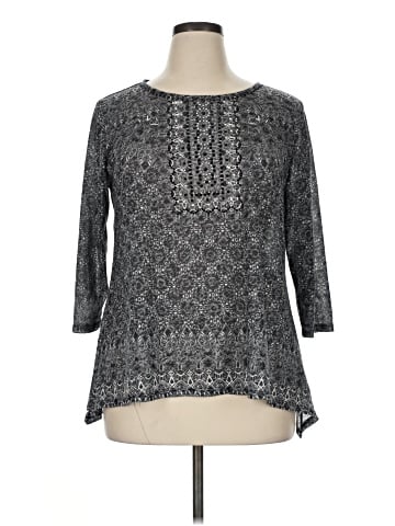 Ruby Rd. 3/4 Sleeve Blouse (view 1)