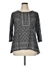 Ruby Rd. Gray 3/4 Sleeve Blouse Size XL - photo 1